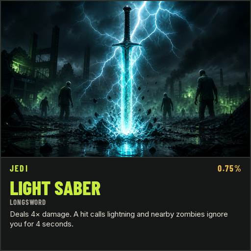 Light Saber — Longsword