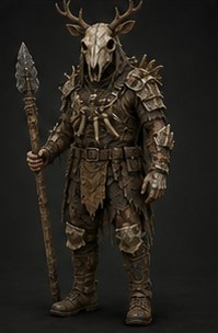 Stylized guide portrait of Bonegnaw