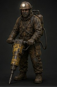 Stylized guide portrait of The Underminer