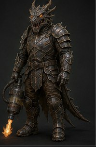 Stylized guide portrait of Wyrmplate